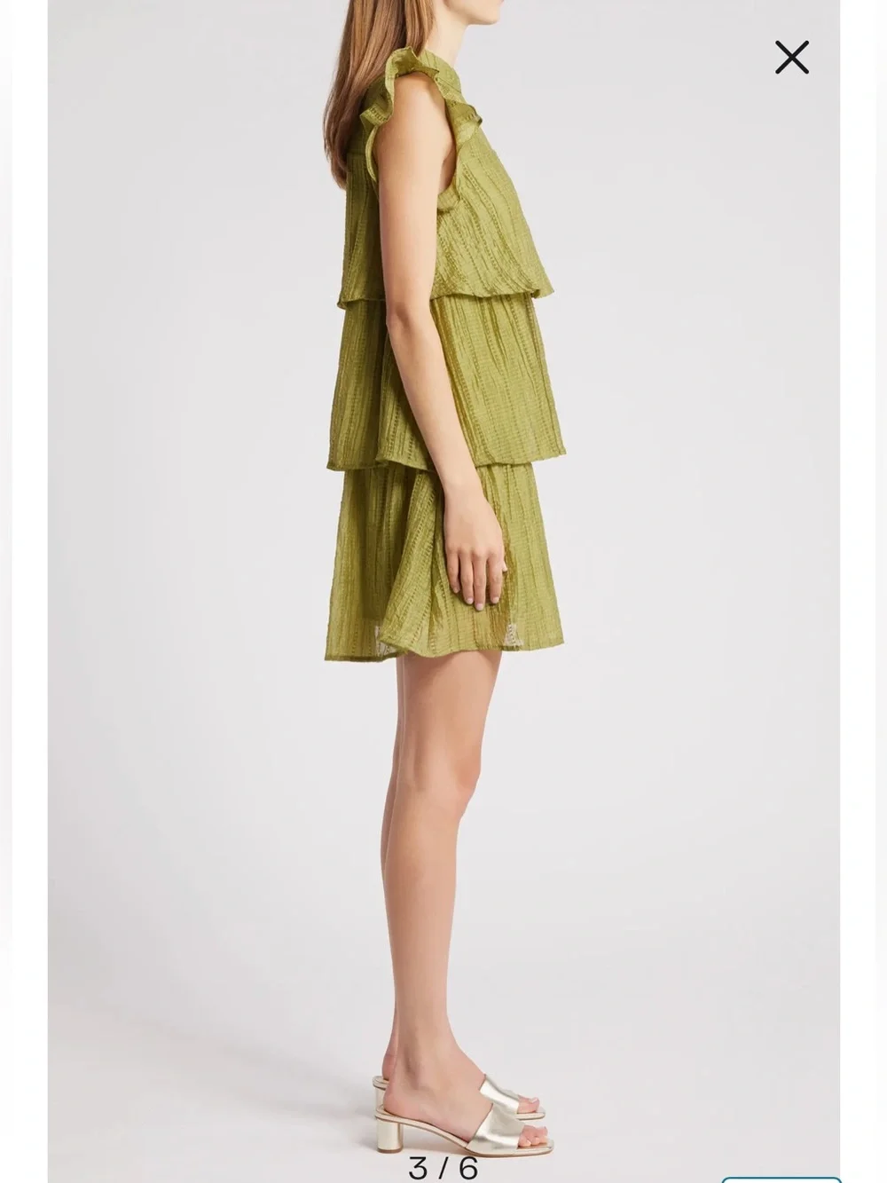 Mila Mae Ruffle Texture Mini-dress - Picture 8 of 10